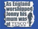 Lowe leaps on publicity about Jonny's mum for Tesco ad